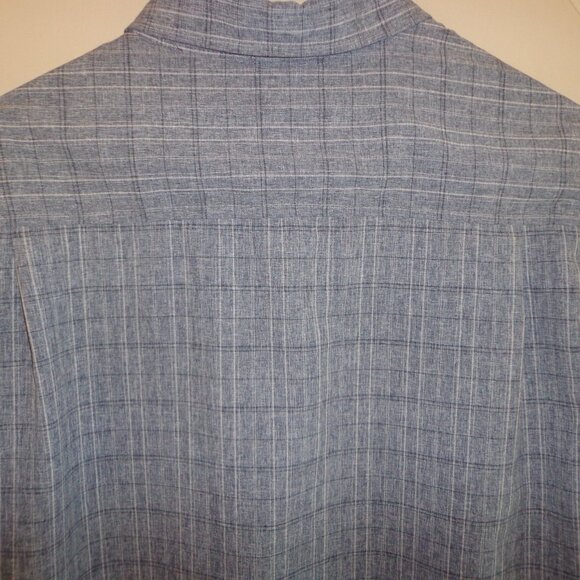 NEW Original Weatherproof Vintage Men's Button Down Shirt L/G Blue Plaid - Picture 5 of 15